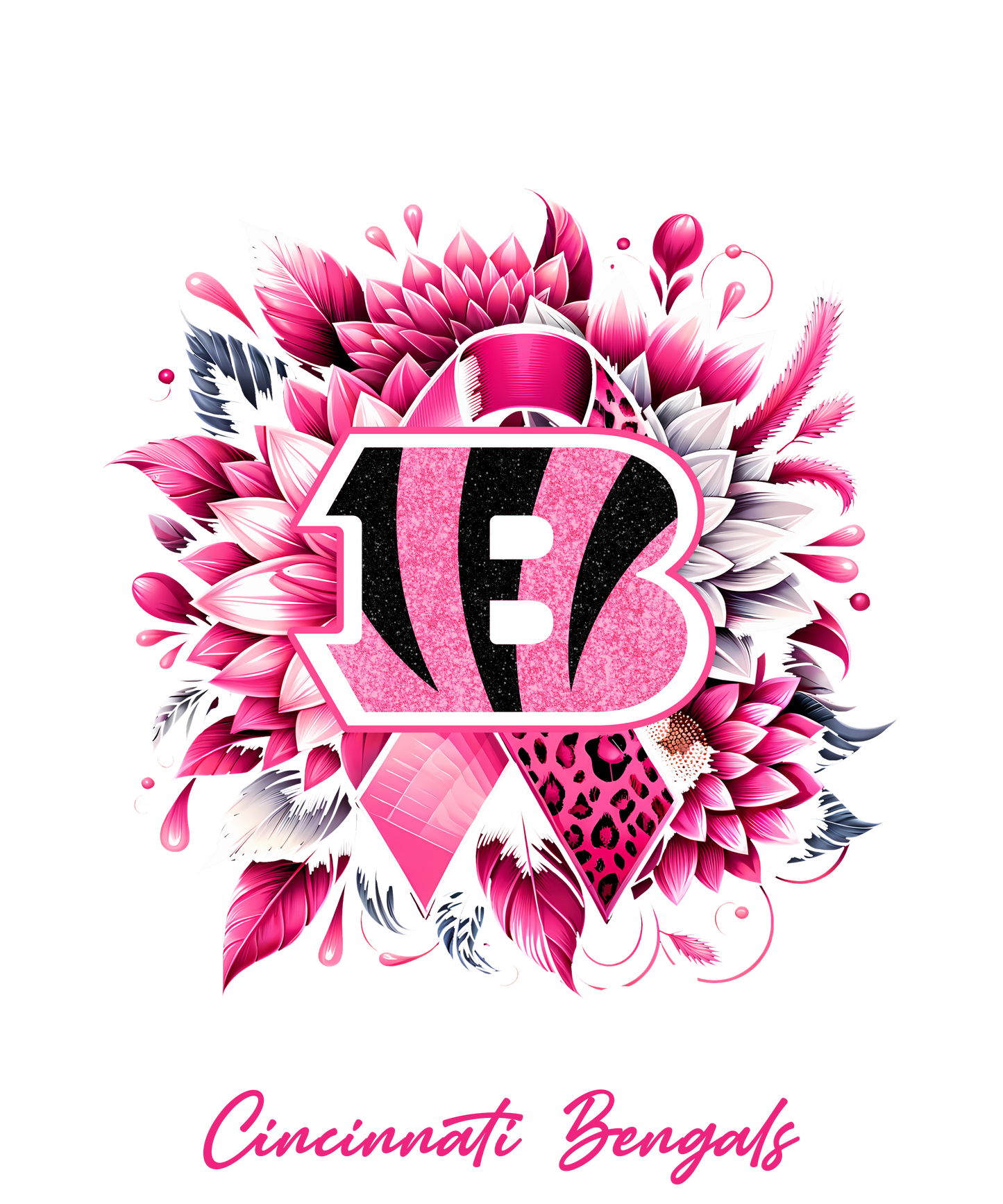 DTF Transfer • Cincinnati Football • Together We Fight + Ribbon