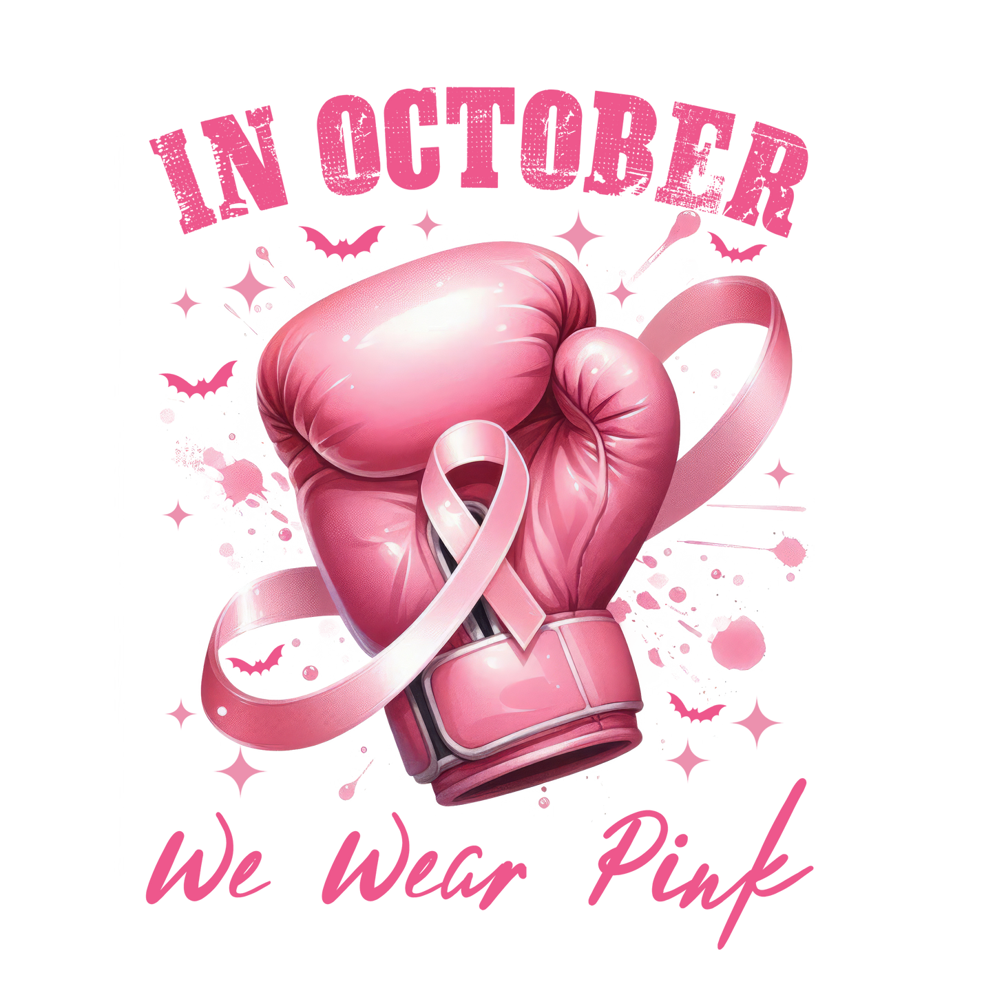 Gang Sheet • Breast Cancer • Pre made 22in X 84in