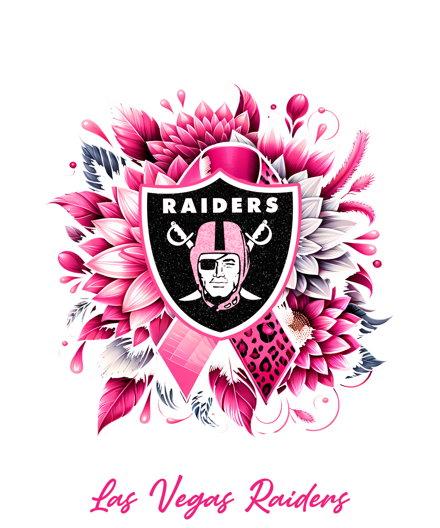 DTF Transfer • Las Vegas Football • Together We Fight + Ribbon