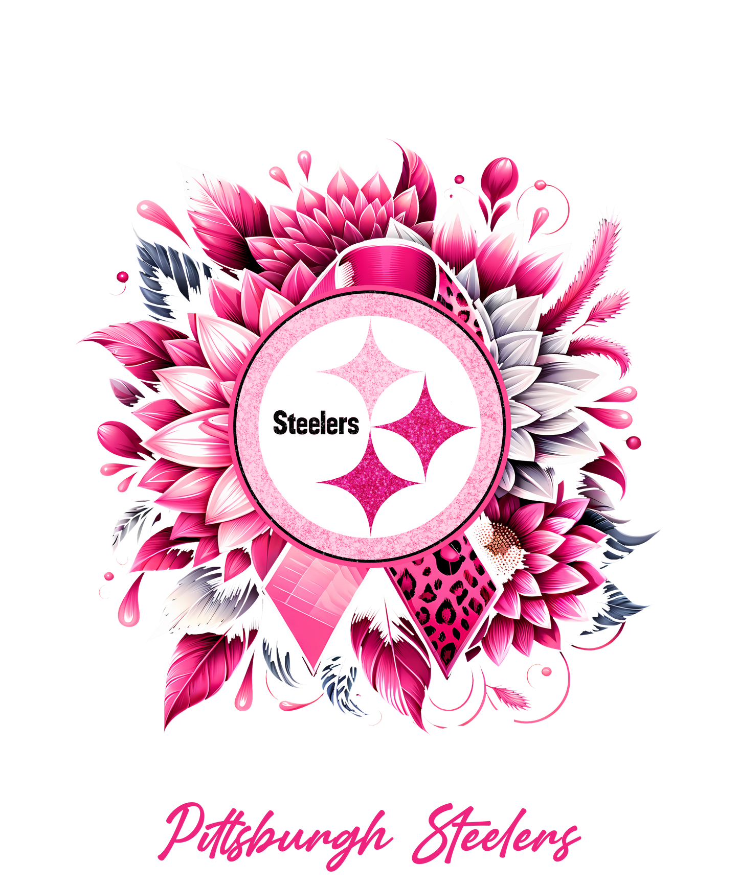 DTF Transfer • Pittsburgh Football • Together We Fight + Ribbon