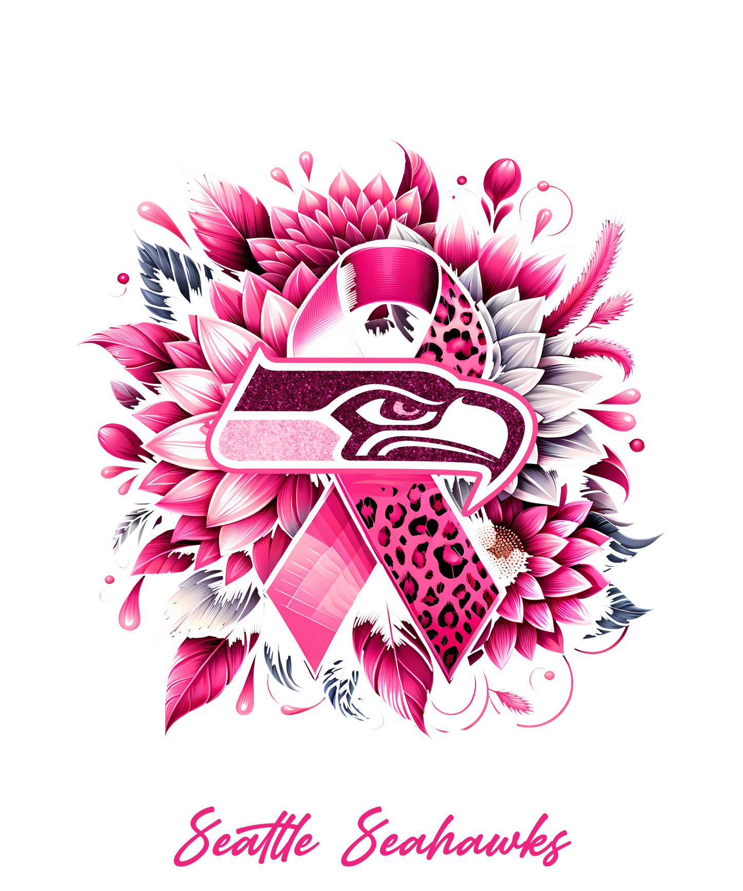 DTF Transfer • Seattle Football • Together We Fight + Ribbon