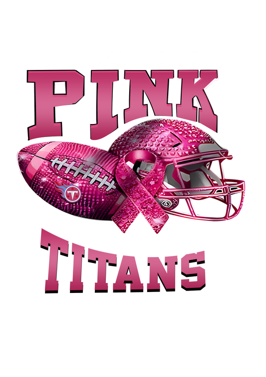 RTP • Football • October Pink Out Rhinestone